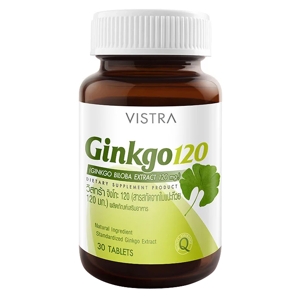 Vistra Ginkgo Dietary Supplement Product 30tablets