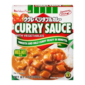 House Curry Medium Hot 200g.