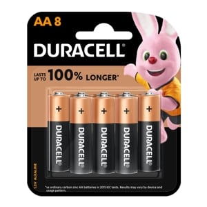 ดูราเซลล์ ถ่านอัลคาไลน์ 1.5V ขนาด AA x 8 ก้อน_thumbnail