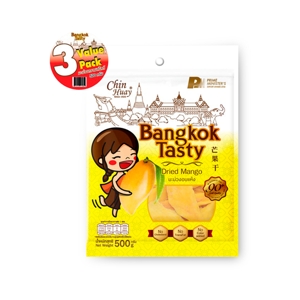 บางกอกเทสตี้ มะม่วงอบแห้งสไลด์ 500 ก. แพ็ค 3_thumbnail_1