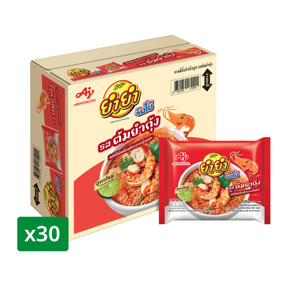 Yum Yum Jumbo Instant Noodles Tom Yum Shirmp 63g. Pack 30sachets