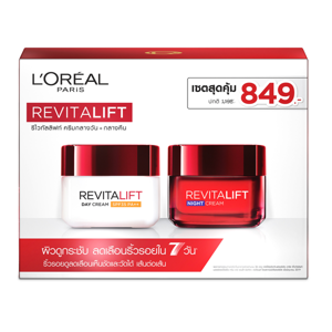 ลอรีอัล ปารีส รีไวทัลลิฟท์ ครีม เดย์ 50 มล. + ครีม ไนท์  50 มล._thumbnail