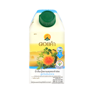 DOIKHAM Jiaogulan and Safflower Drink No Sugar Added 500 ml.
