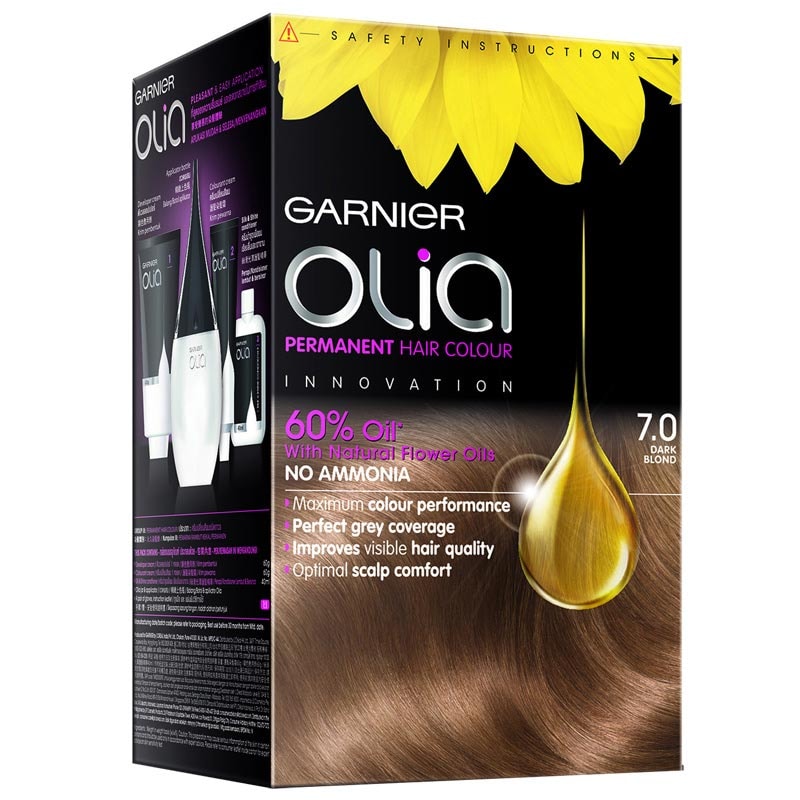 โอเลีย เอเชี่ยน ครีมเปลี่ยนสีผม เบอร์ 7.0 สีบลอนด์ธรรมชาติ 160 มล.