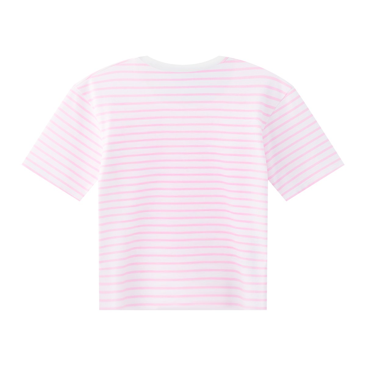 เบสิโค เสื้อยืดริ้วผู้หญิง รุ่น FDNC25Q2LC001 สีชมพู_1