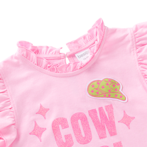เบสิโค เสื้อยืด สำหรับเด็กผู้หญิง รุ่น FPPM2509TG03 สีชมพู_thumbnail_2