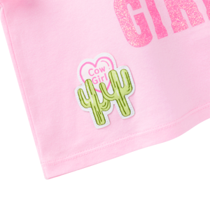 เบสิโค เสื้อยืด สำหรับเด็กผู้หญิง รุ่น FPPM2509TG03 สีชมพู_thumbnail_4