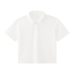 เบสิโค เสื้อโปโล Regular สำหรับผู้หญิง รุ่น FTHV25Q3LC001 สีขาว_thumbnail