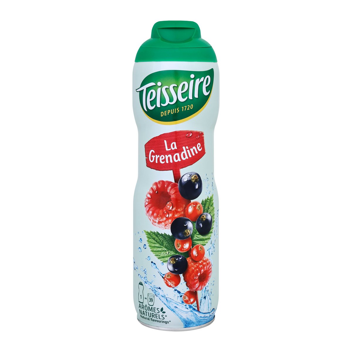 เตสแซส์ น้ำหวานเข้มข้น กลิ่นเกรอนาดีน 600 มล.