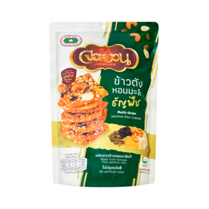 Little Farm Jornguan Jasmine Rice Craker Multi Grain 90g.