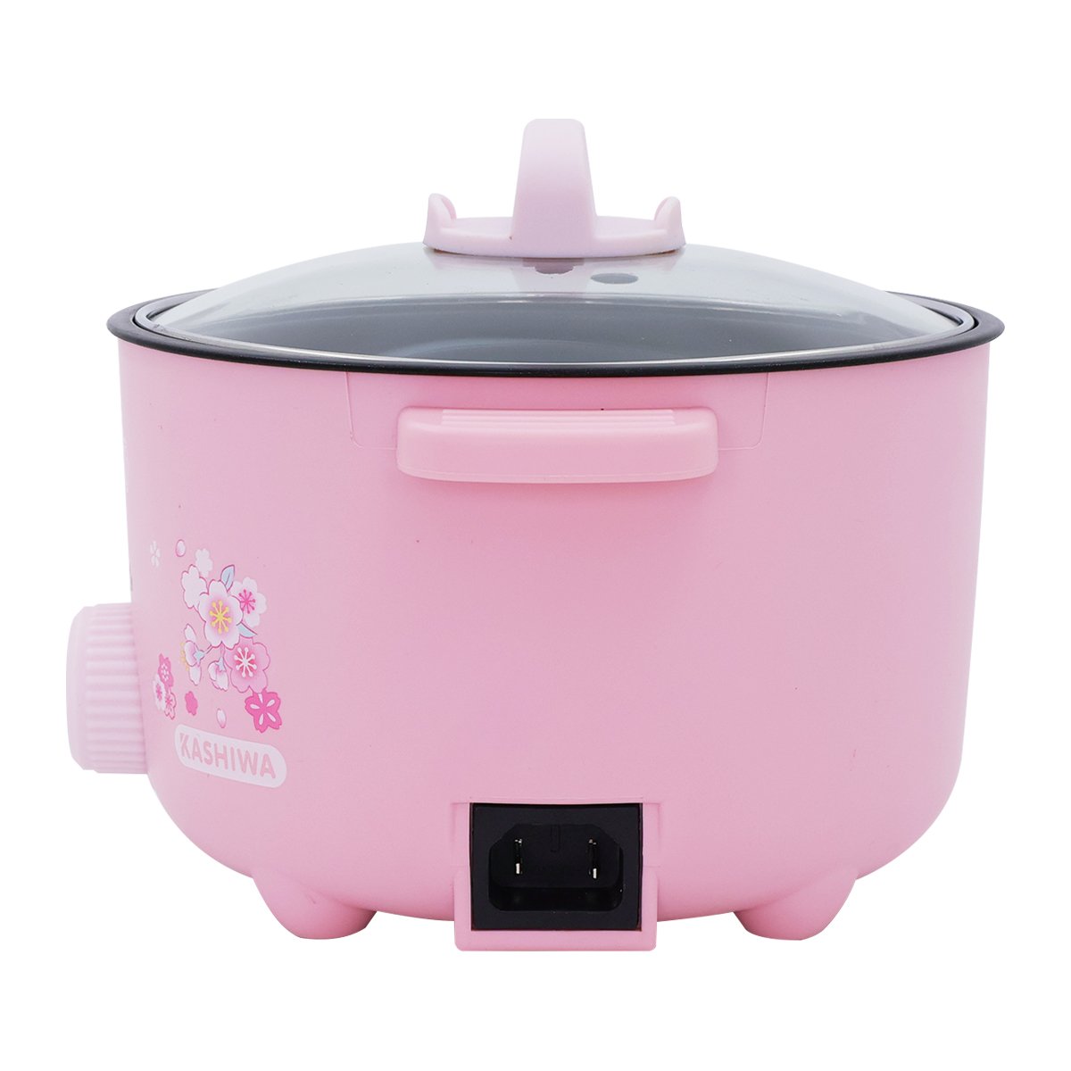คาชิวา x เฮลโล คิตตี้ หม้ออเนกประสงค์ 600 วัตต์ รุ่น KW-131 ขนาด 1.3 ล. สีชมพู_4