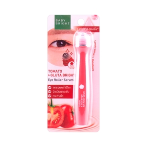 BABY BRIGHT Tomato & Gluta Bright Eye Roller Serum 15 ml.