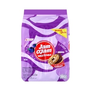 JAM O JAM Cookies with Blueberry Jam Filling 32 g. x 12 units
