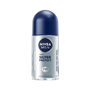 NIVEA Men Silver Protect Roll-On Antiperspirant Deodorant 50 ml.