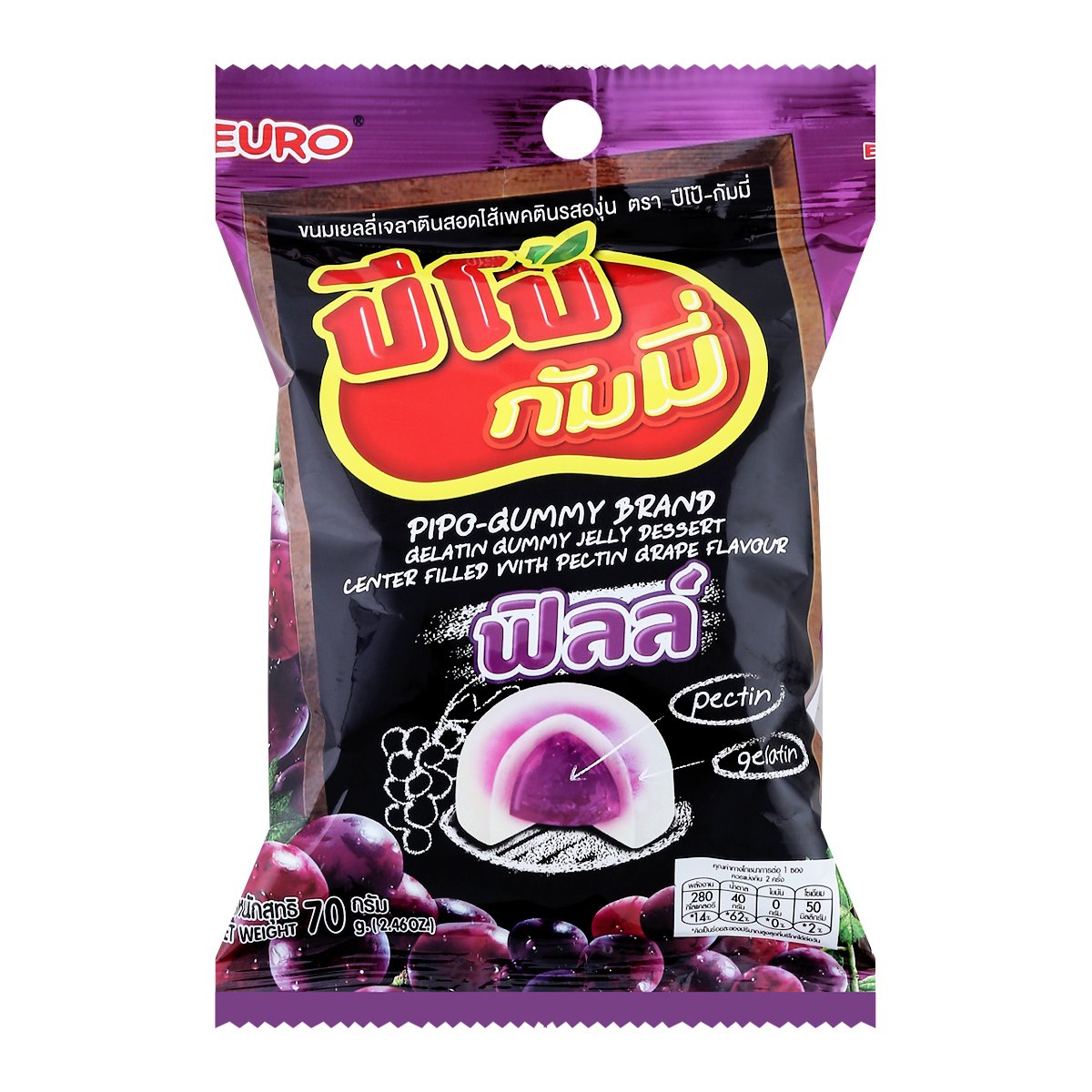 ปีโป้กกัมมี่ องุ่น