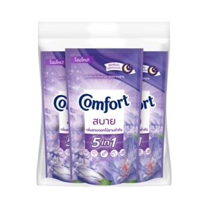 คอมฟอร์ท สบาย น้ำยาปรับผ้านุ่ม สีม่วง 500 มล. แพ็ค 3