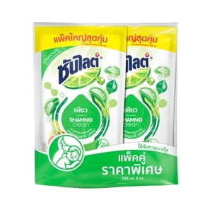 ซันไลต์ พลัส เพียว น้ำยาล้างจาน 700 มล. แพ็คคู่