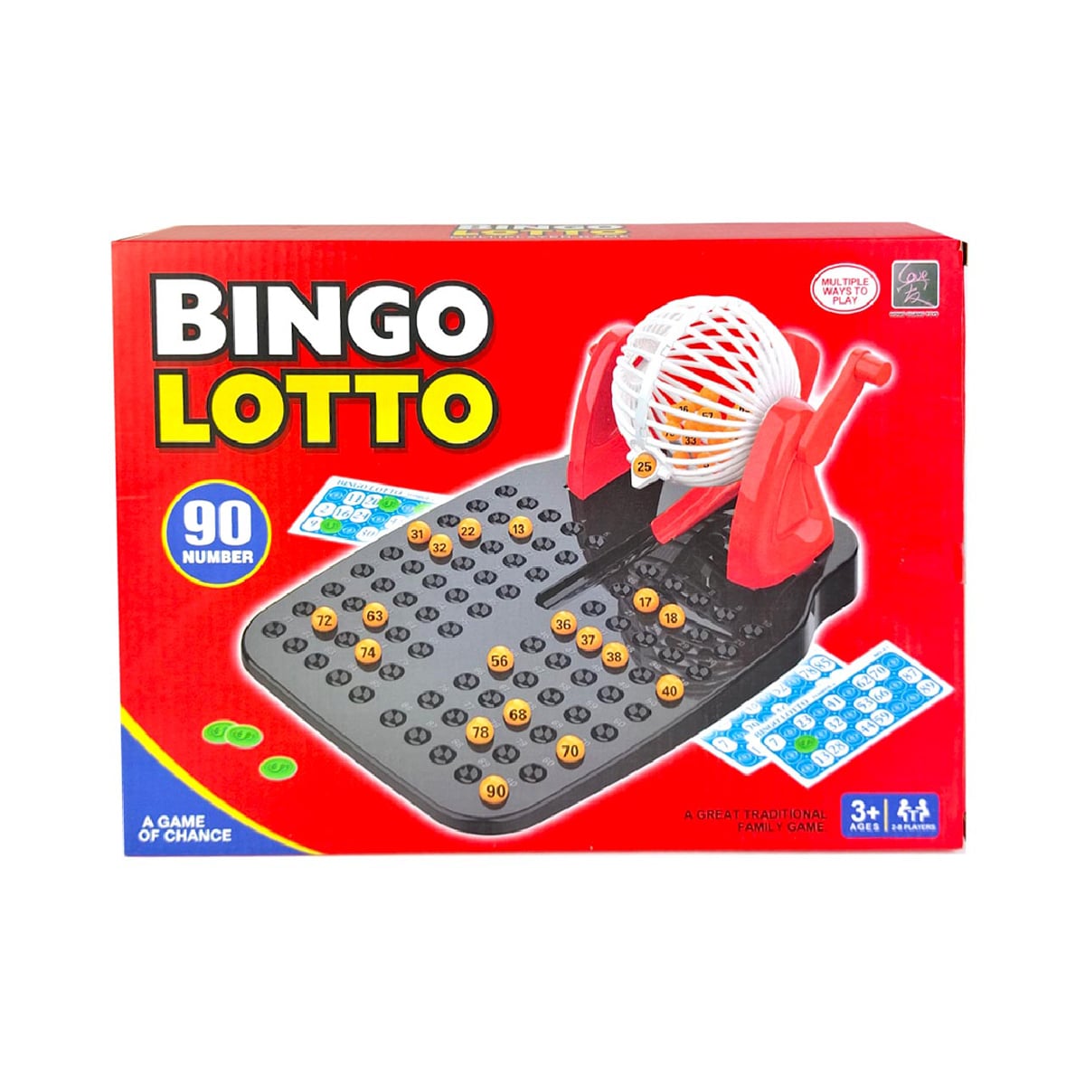 วี.อาร์.ทอยส์ เกมบิงโกล็อตโต้ 24 การ์ด