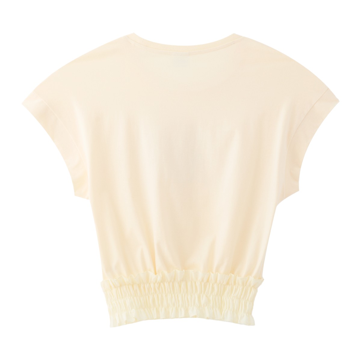เบสิโค x สไมลีย์ เสื้อสม็อค สำหรับผู้หญิง รุ่น FASL25Q3LC020 สีเหลือง_1