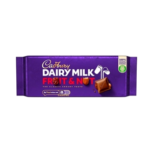 CADBURY Dairy Milk Fruit & Nut 180 g.