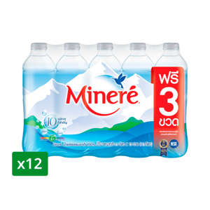 MINERE Mineral Water 500 ml. Pack 12