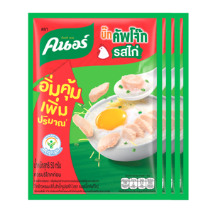 คนอร์ บิ๊กคัพโจ๊ก รสไก่ 50 ก. แพ็ค 4_thumbnail