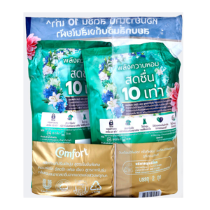 คอมฟอร์ท อัลตร้า น้ำยาปรับผ้านุ่มสูตรเข้มข้นพิเศษสูตรตากในร่ม 1050 มล. แพ็คคู่_thumbnail_1