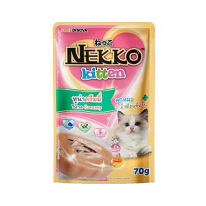 NEKKO Kitten Food Tuna Creamy 70 g.
