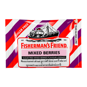 Fisherman Friend Sugar Free Mixed Berries Flavour 22g.