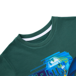 แบทแมน เสื้อยืดเด็กชาย รุ่น BMAR2505LB006 สีเขียว_thumbnail_2