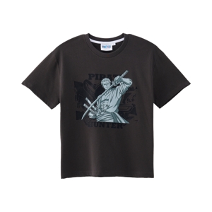 วันพีซ เสื้อยืดเด็กชาย สีเทา ไซซ์ 4