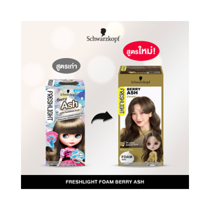 SCHWARZKOPF FRESHLIGHT HAIR COLOR FOAM Berry Ash