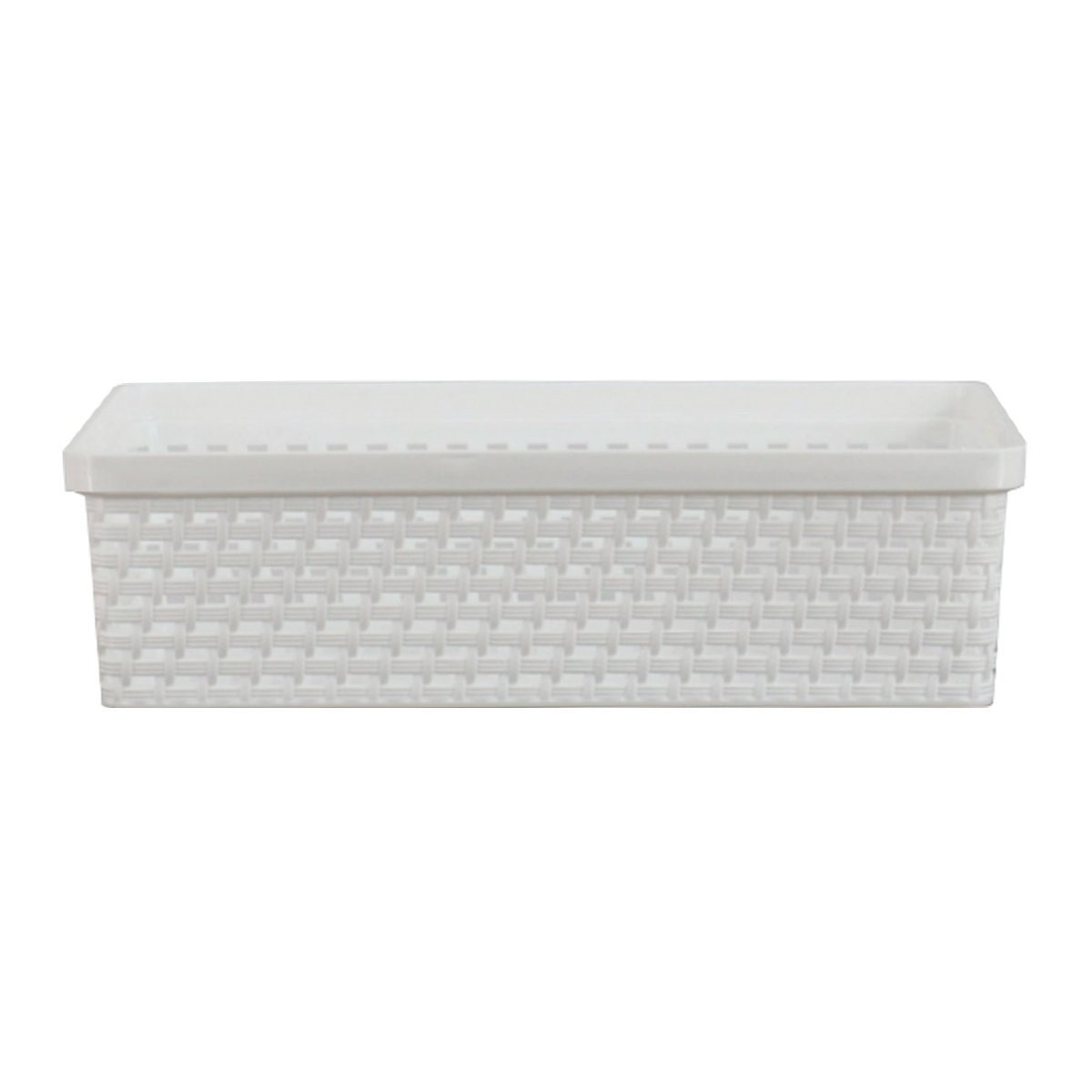 เบสิโค ตะกร้า Senn XS ขนาด 18 x 26 x 8 ซม. สีขาว