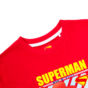 ซูเปอร์แมน เสื้อยืดเด็กชาย รุ่น FMAR2505LB025 สีแดง_thumbnail_2