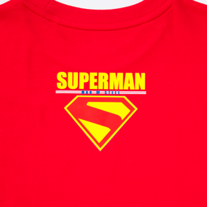 ซูเปอร์แมน เสื้อยืดเด็กชาย รุ่น FMAR2505LB025 สีแดง_thumbnail_4