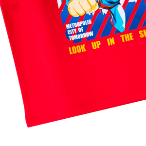 ซูเปอร์แมน เสื้อยืดเด็กชาย รุ่น FMAR2505LB025 สีแดง_thumbnail_5