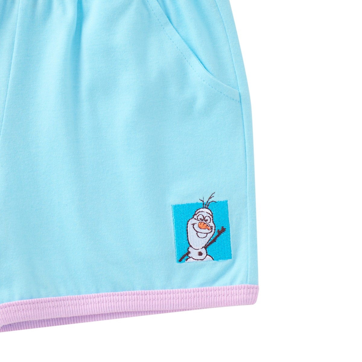 โฟรเซ่น กางเกงขาสั้น สำหรับเด็กหญิง รุ่น BMTN2601TG09 สีฟ้า_4