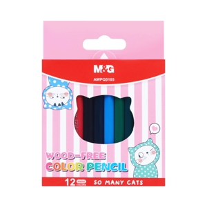เอ็มแอนด์จี ดินสอสีไม้ 12 สี รุ่น AWPQ5105 คละลาย_thumbnail_1