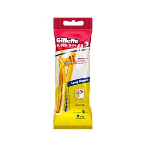 Gillette Super Thin II Razor 2pcs.