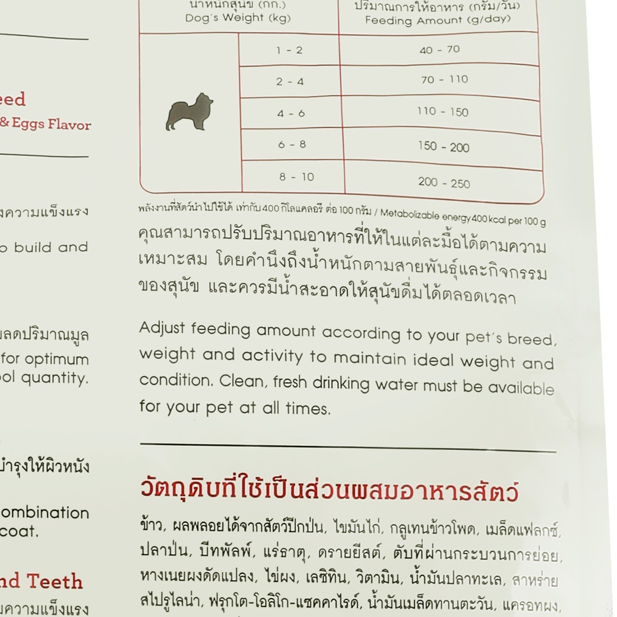 เลิฟแคร์ อาหารสุนัขสำเร็จรูปชนิดเม็ด รสตับ นม ผัก และไข่ สำหรับสุนัขโตพันธุ์เล็ก 2 กก._2
