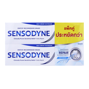 เซ็นโซดายน์ ยาสีฟัน สูตรรีแพร์ &โพรเทคท์ 100 ก. แพ็ค 2