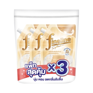 ไฟน์ไลน์ ผลิตภัณฑ์ปรับผ้านุ่ม พรีเมียม ซอฟท์ สีทอง 440 มล x 3 ชิ้น