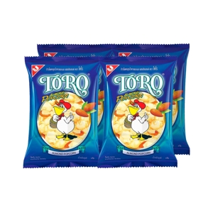 TORO Almond Popcorn 80 g. Pack 4