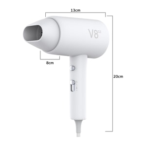 คูลเอสไตล์เลอร์ ไดร์เป่าผม 2000 วัตต์ รุ่น CA-1802 PRO สีขาว_thumbnail_4