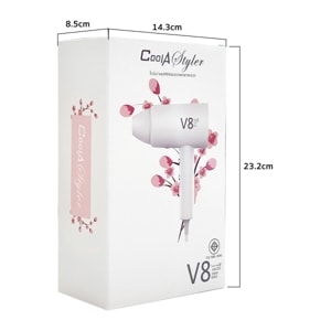คูลเอสไตล์เลอร์ ไดร์เป่าผม 2000 วัตต์ รุ่น CA-1802 PRO สีขาว_thumbnail_5