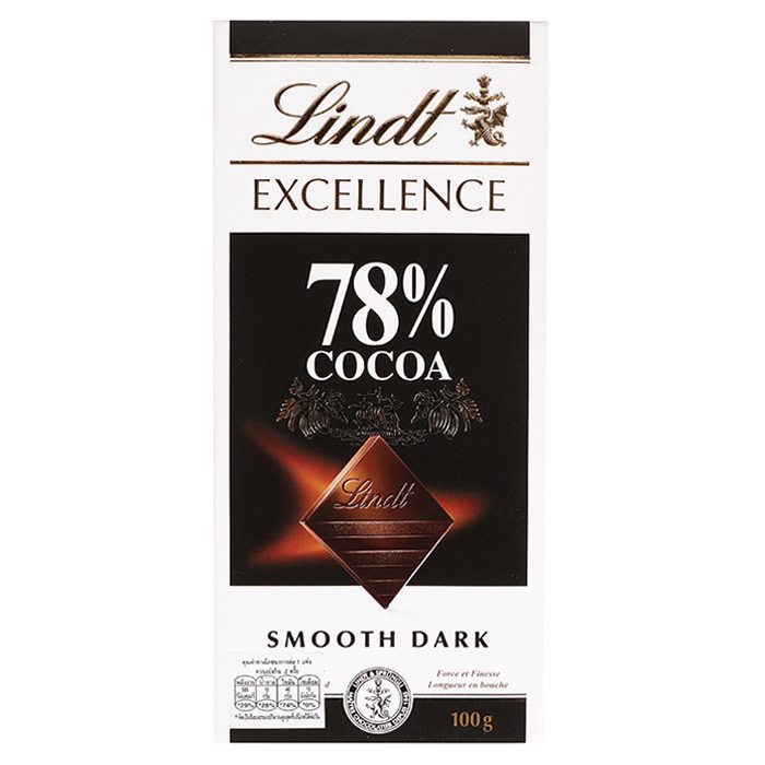 ลินด์ เอ็กเซอร์เล็นซ์ ดาร์ก 78 ช็อกโกแลต 100 ก. Big C Online