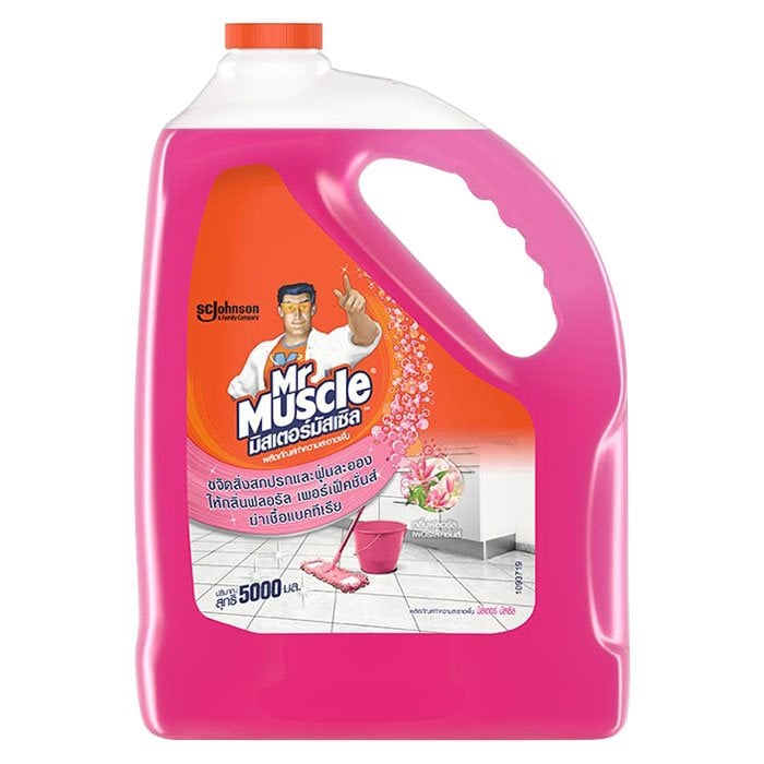 มิสเตอร์มัสเซิล ผลิตภัณฑ์ทำความสะอาดพื้น กลิ่นฟลอรัลเพอร์เฟ็คชั่นส์
